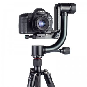 KINGJOY Hochleistungs-Aluminium-Stativkopf KH-6900 für Kamera mit langem Objektiv