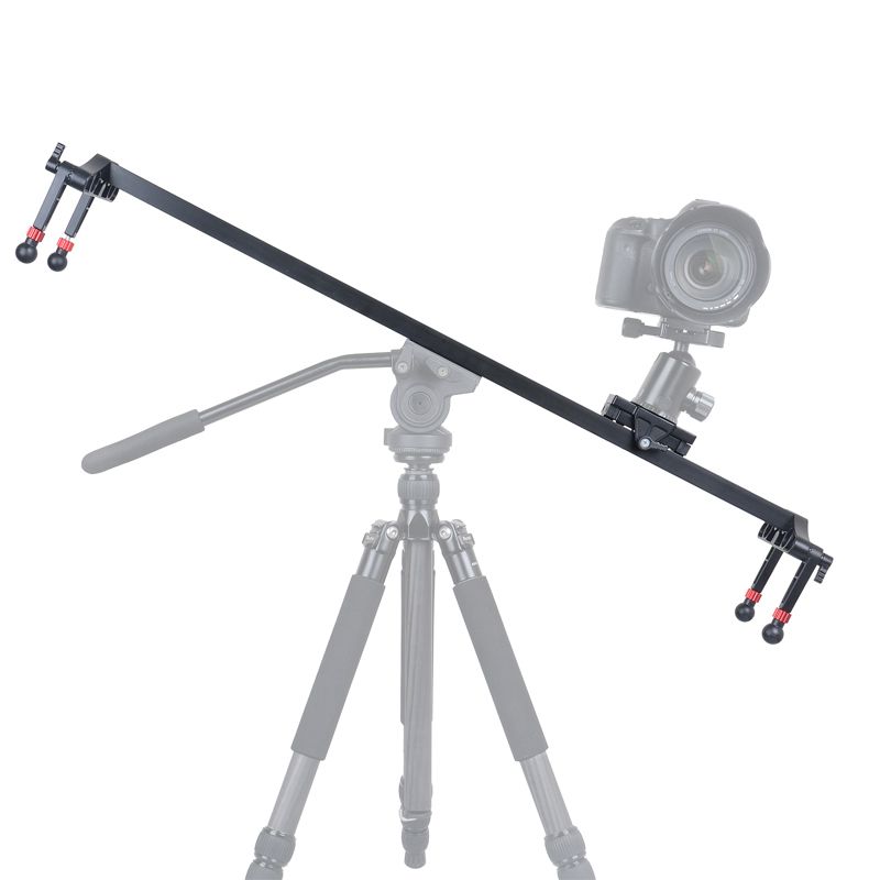 KINGJOY VM-100 1000 mm Länge Aluminium Wearable Kamera Rail Slider mit sanfter Bewegung für Foto und Video
