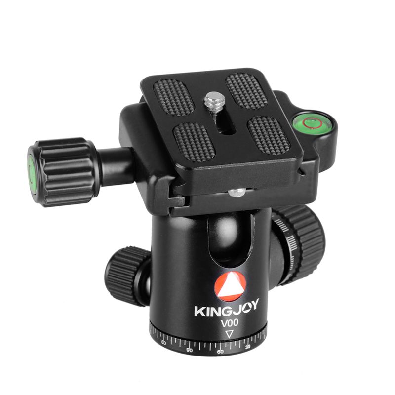 KINGJOY CNC-Bearbeitung Panorama-Kamerastativ-Kugelkopf für Kamera